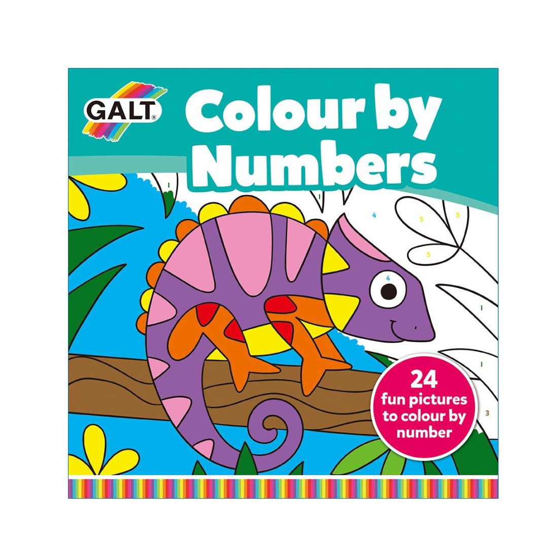 Galt Color by Number Book