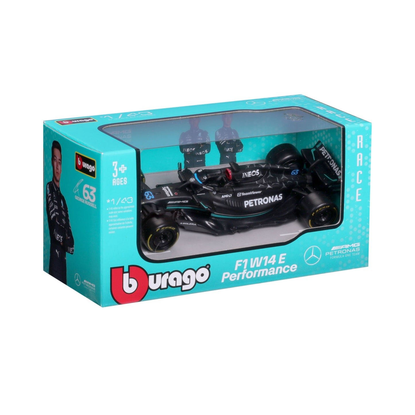 Mercedes AMG F1 1:43 scale