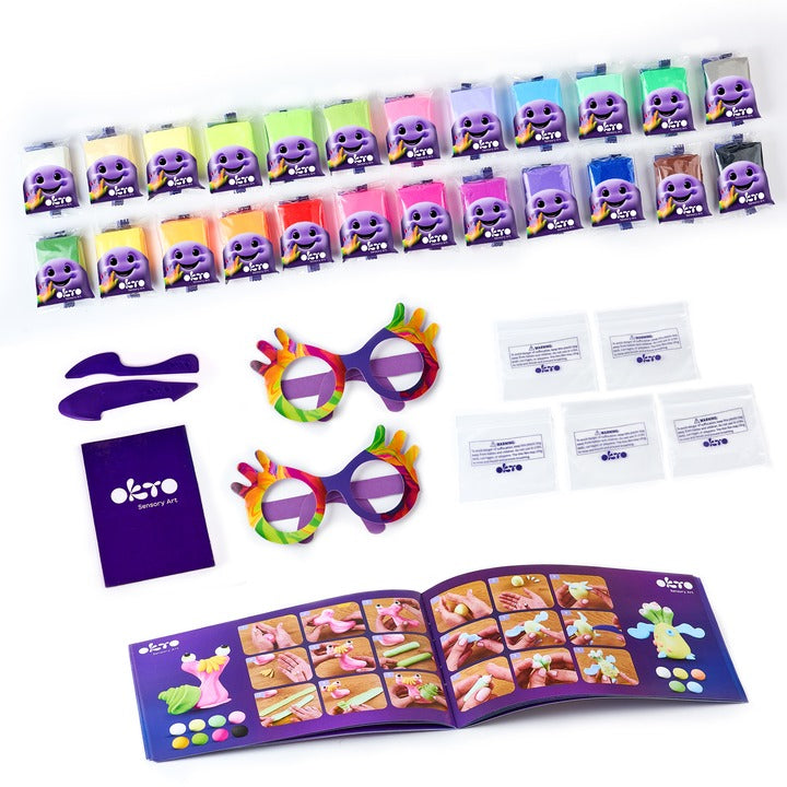 Air Clay Creativity Kit 24 Colors