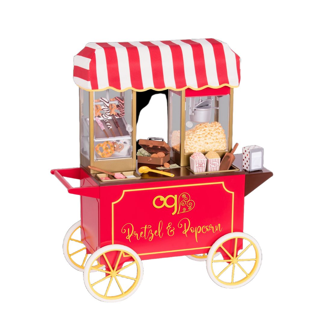 Pretzel and Popcorn Cart