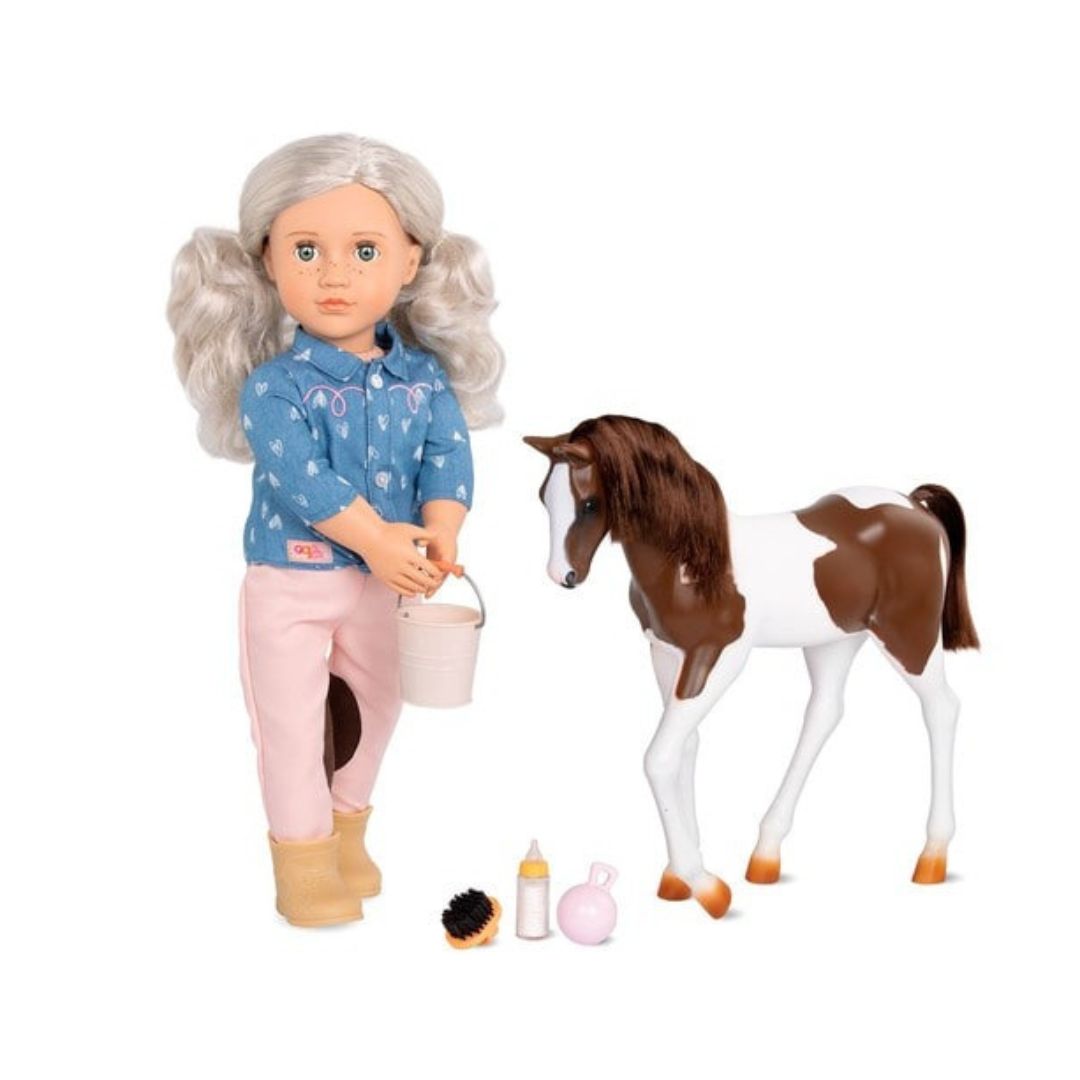 Yanira Doll And Her Foal set
