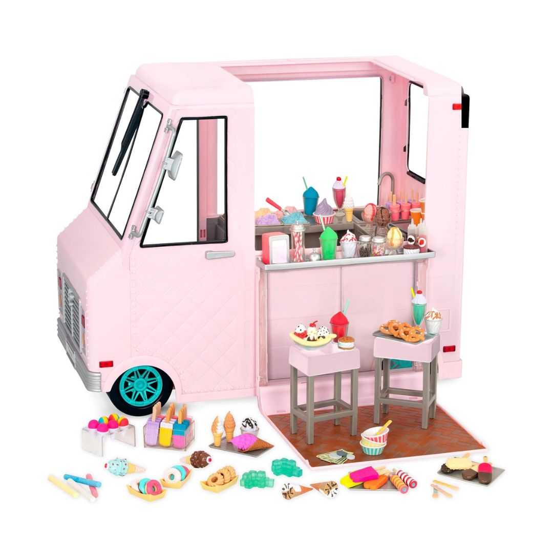 Ice Cream Truck in Pink