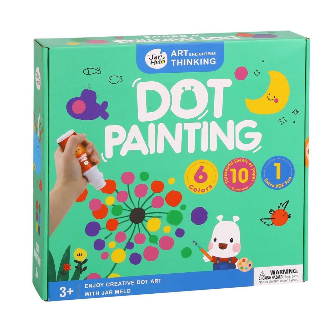 Children's Dot Painting 6 Colours Set