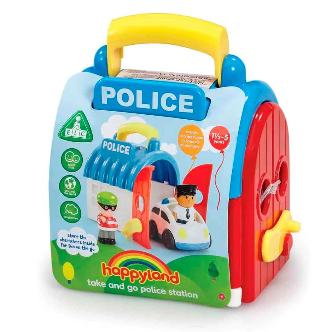 HappyLand Take and Go Police Station