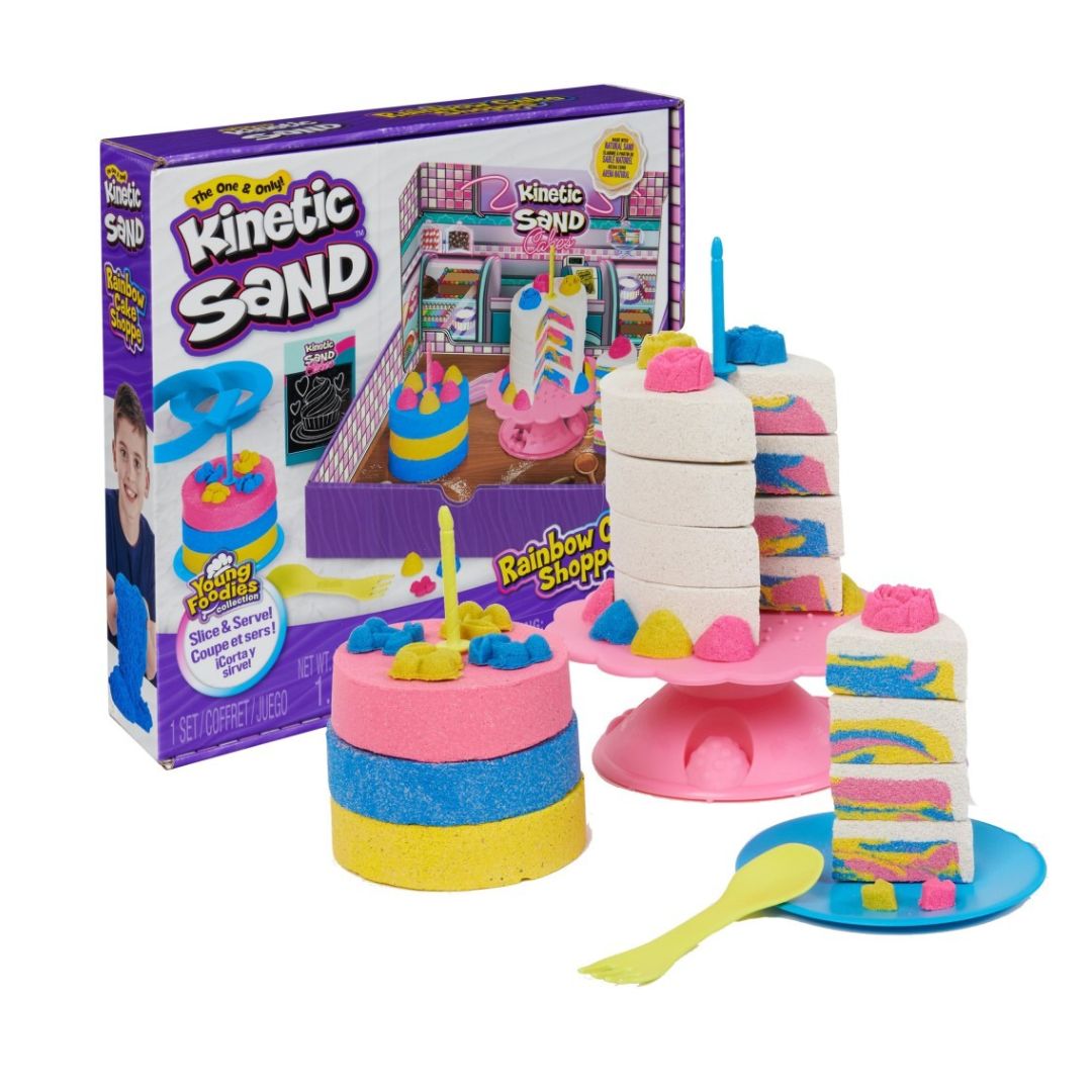 Kinetic Sand Rainbow Cake Shoppe