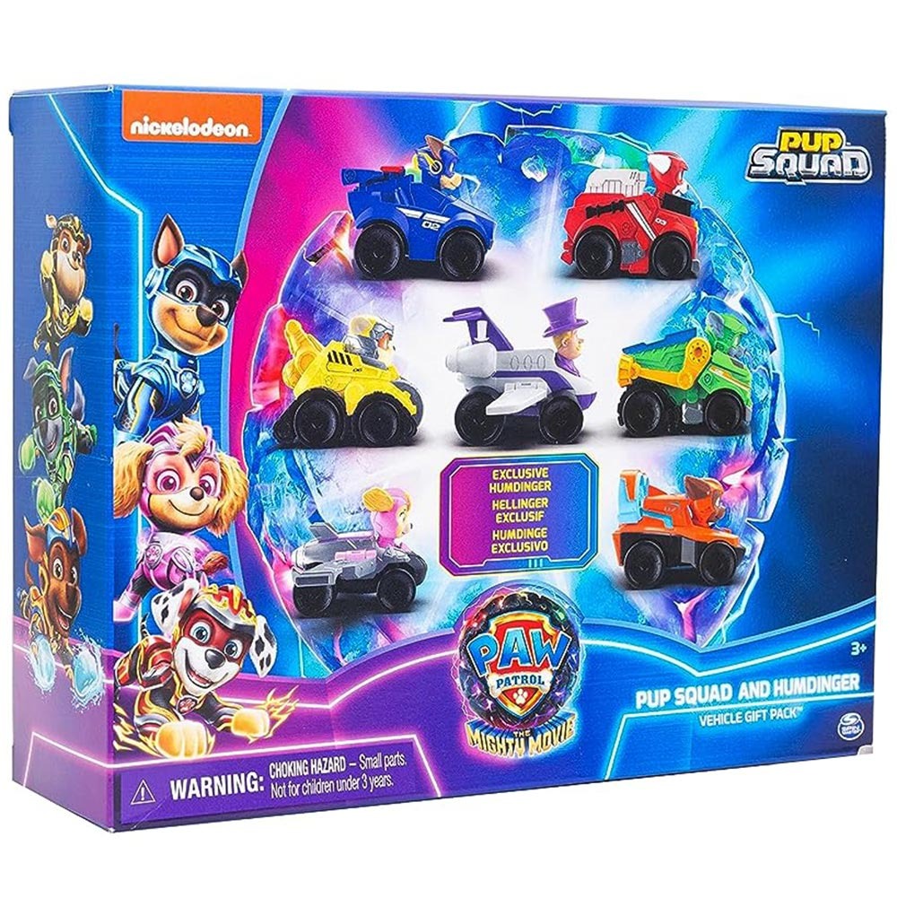 Paw Patrol The Mighty Movie Toy Vehicle Set TheToyShoplb