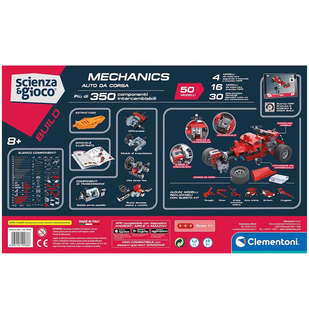 Clementoni Mechanics Laboratory Racing Car