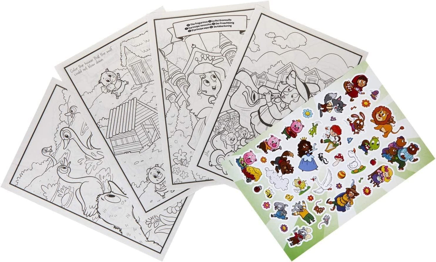 Crayola Mini Kids Fairy Tale Coloring Book