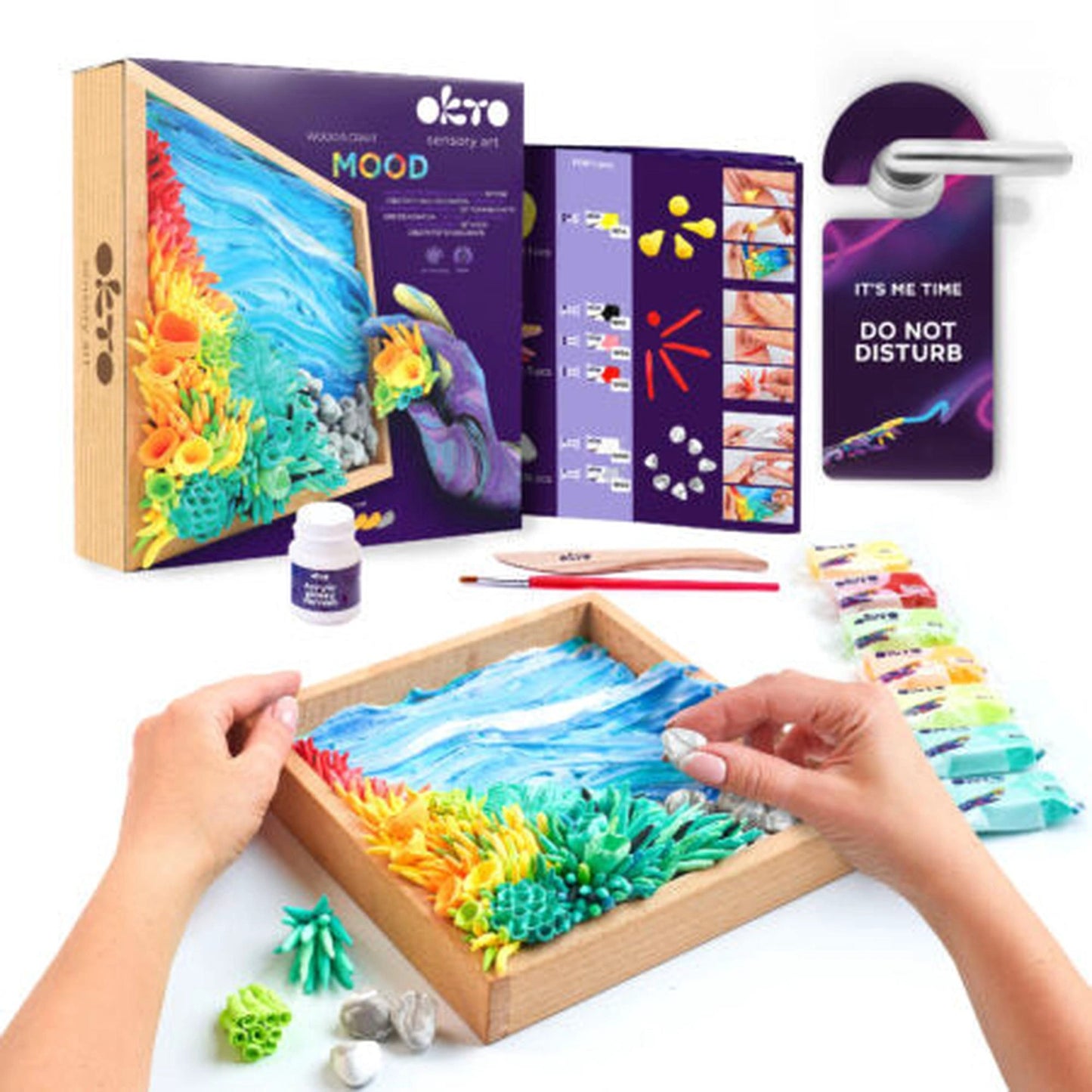 Wood and Craft Diy 3D Mood Ocean Calm