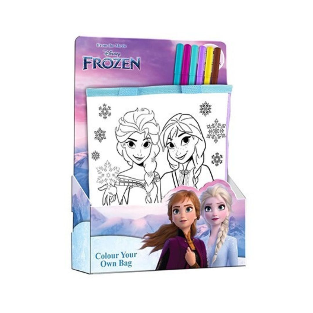 Luna Frozen Coloring Bag