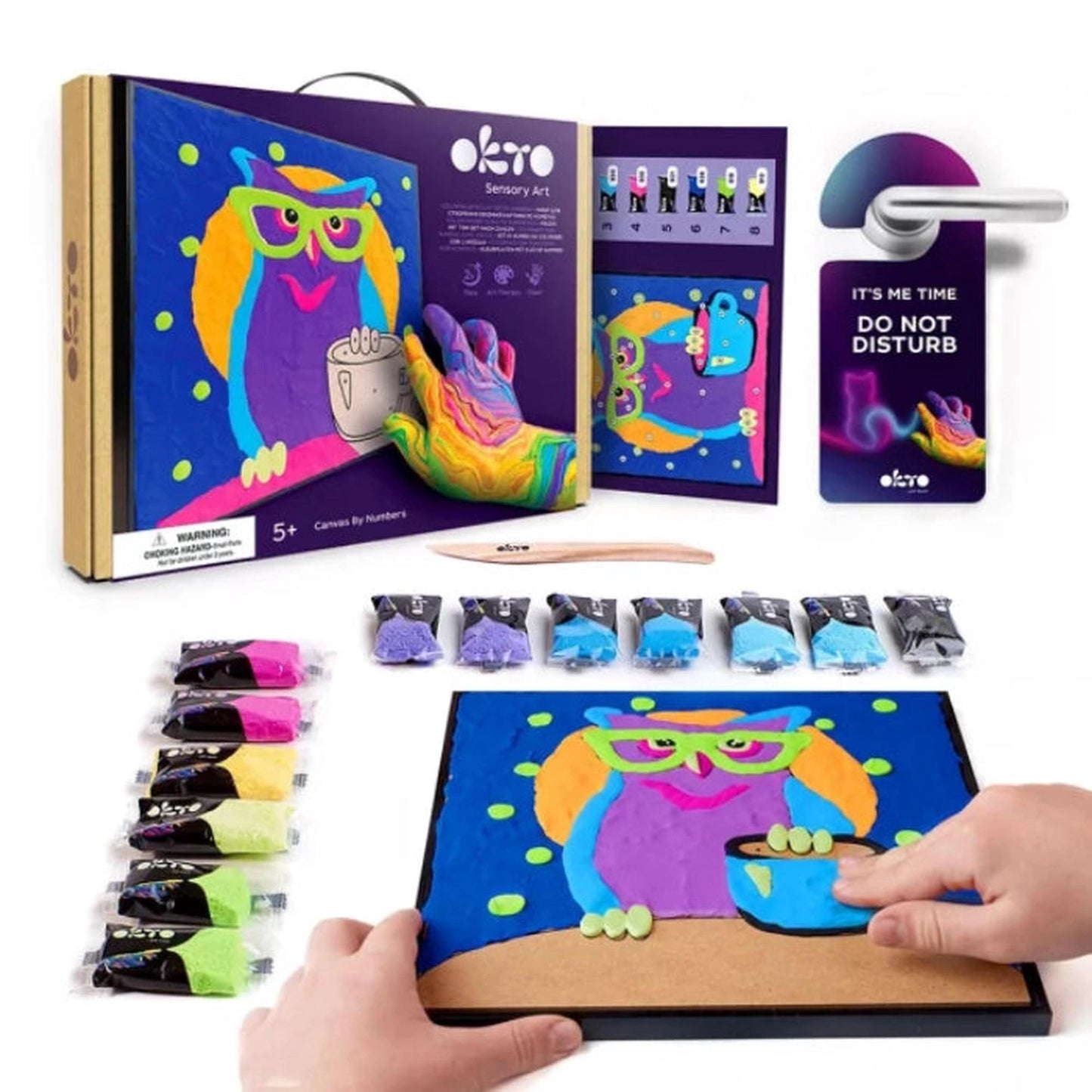 Paint By Numbers With Clay Owl
