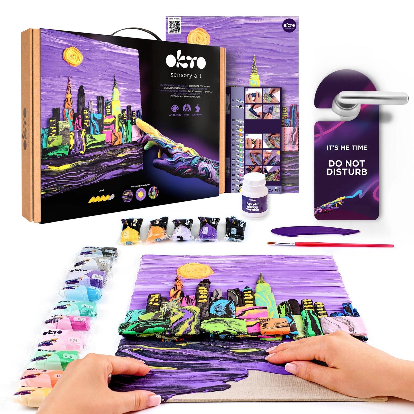 Sensory Art 3D Creative Set New York Skyline