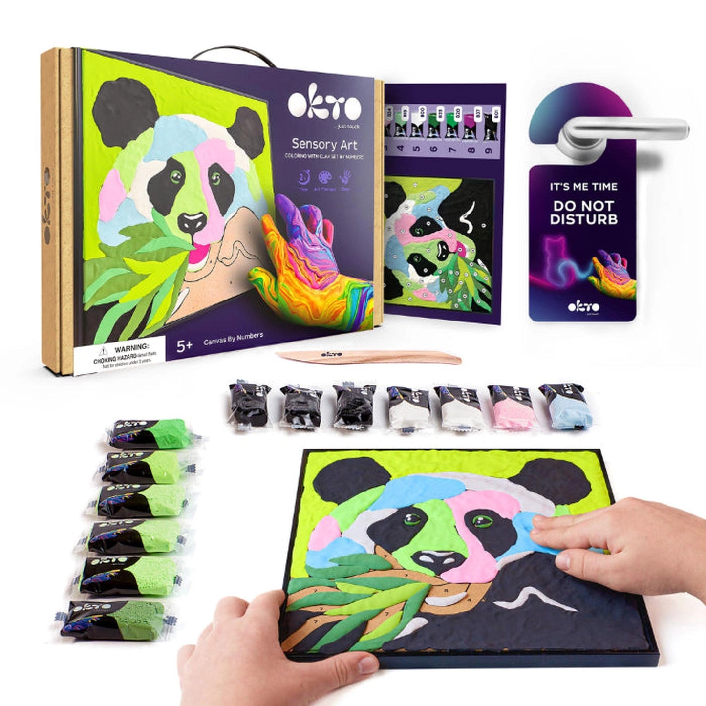 Paint By Numbers With Clay Panda