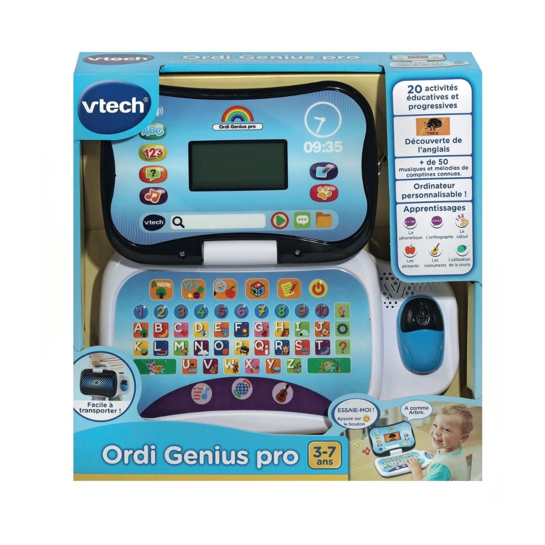 Vtech Genius Pro Black Laptop (French)