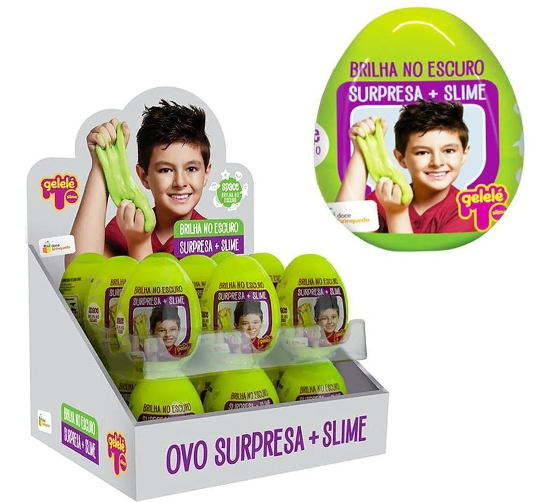 Glow in the Dark Slime Toy Egg