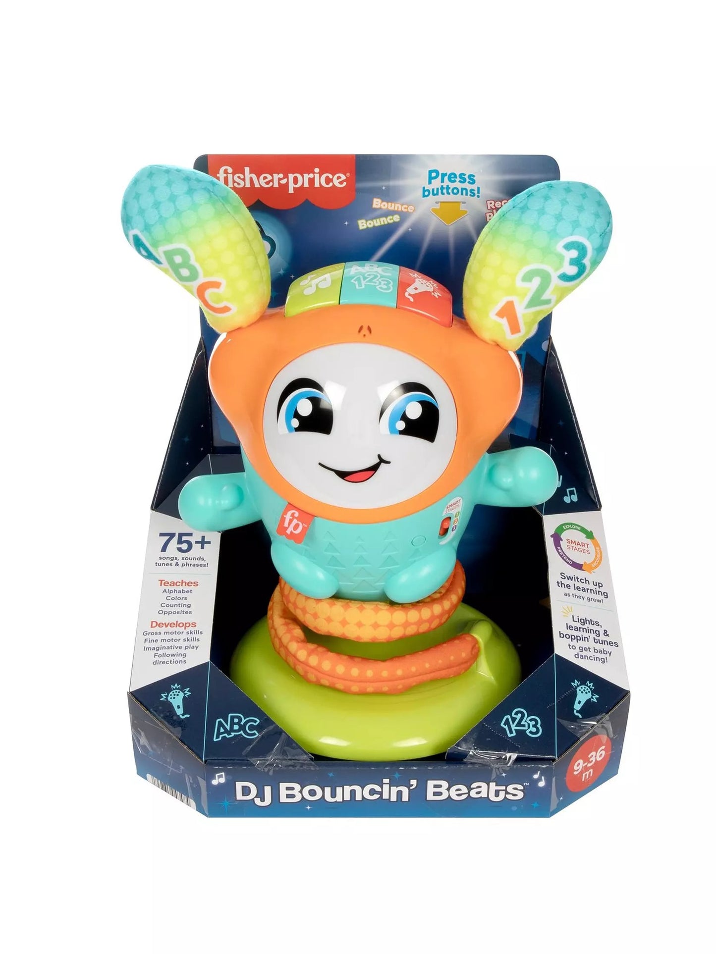 DJ Bouncing Beats with Music and Lights