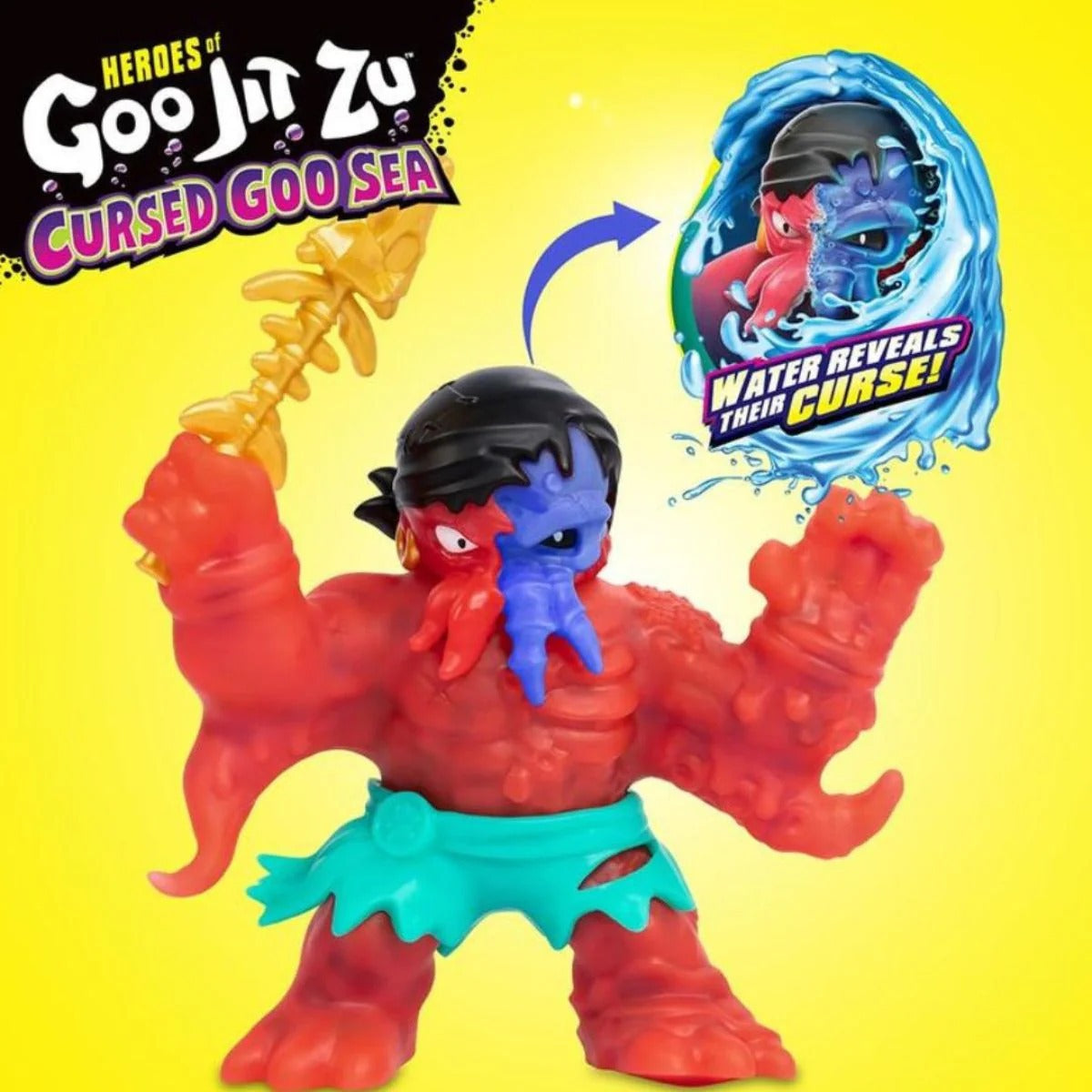 Heroes of Goo Jit Zu Cursed Goo Sea Graplock Hero Pack