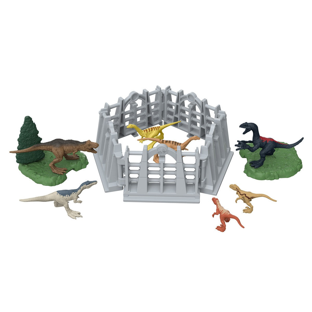 Jurassic World Minis On The Go Dinosaur Danger Set TheToyShoplb