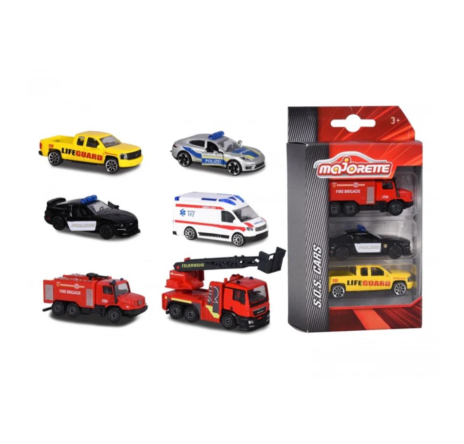 Majorette S.O.S (Assorted - 3 Pieces)