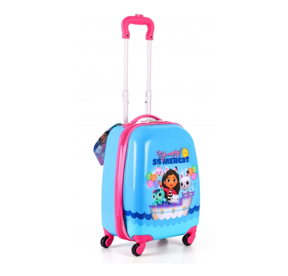 Gabby Doll House Kids Travel Luggage