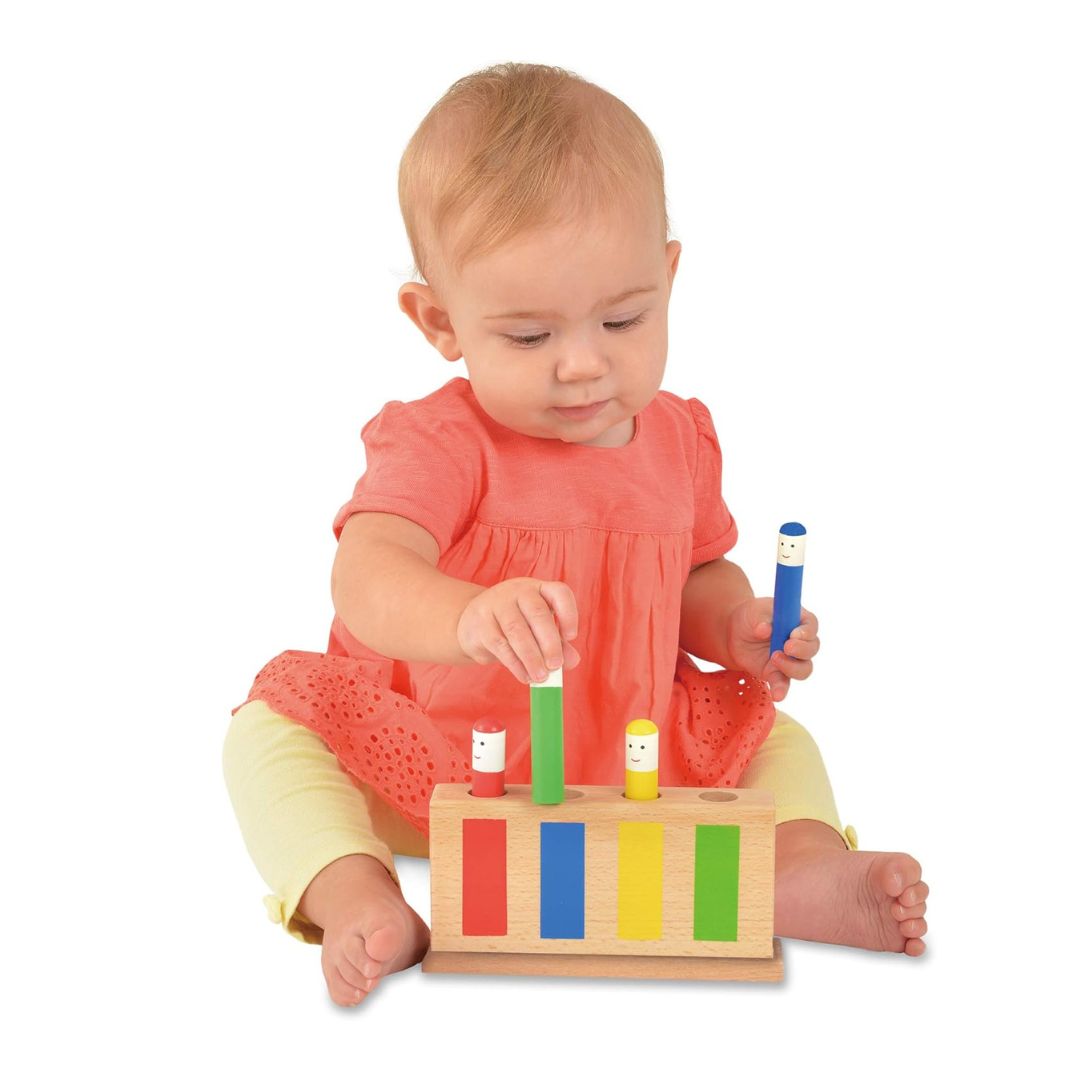 Pop-Up Wooden Sensory Toy