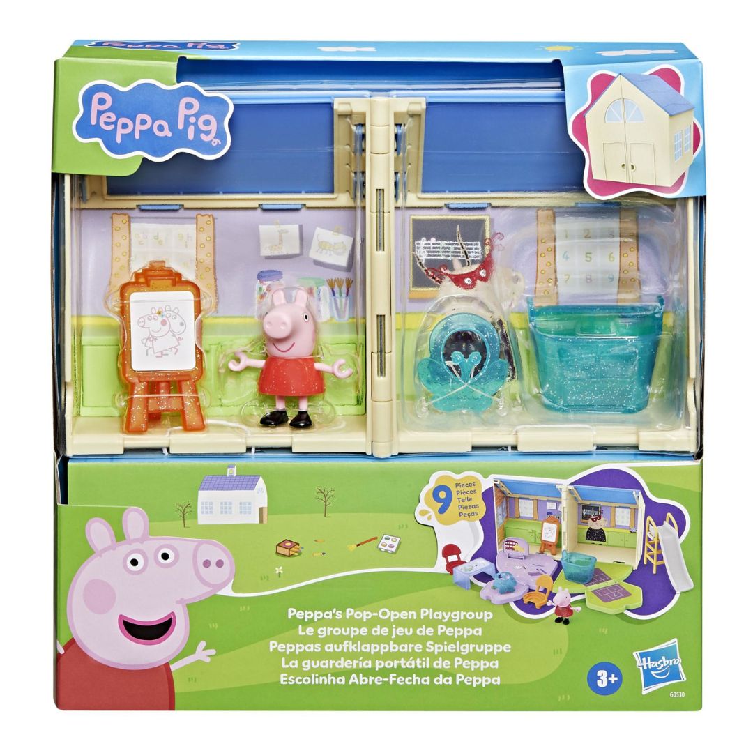Peppa Pig Peppa's Pop Open Playgroup Playset