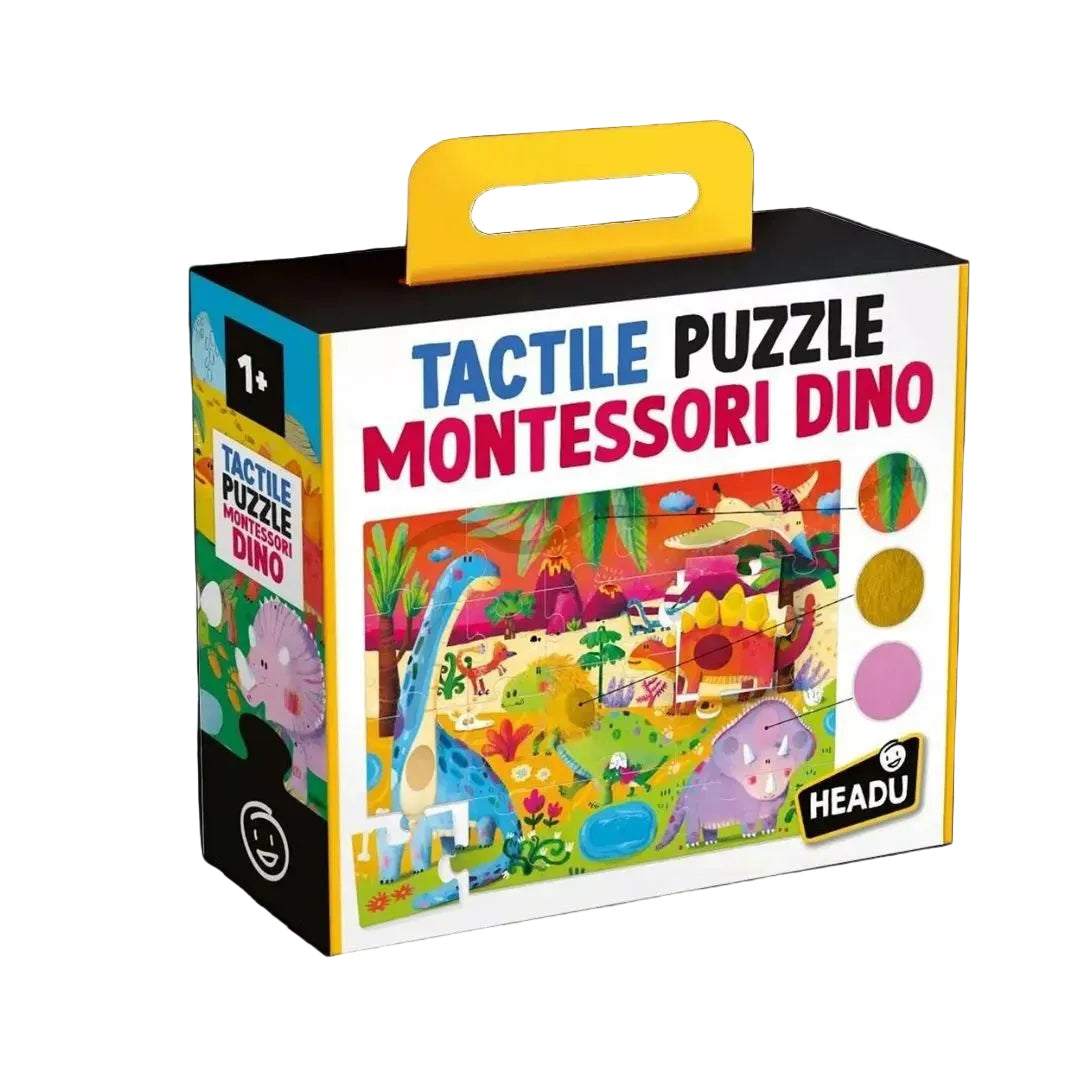 Tactile Puzzle Dinosaurs Montessori