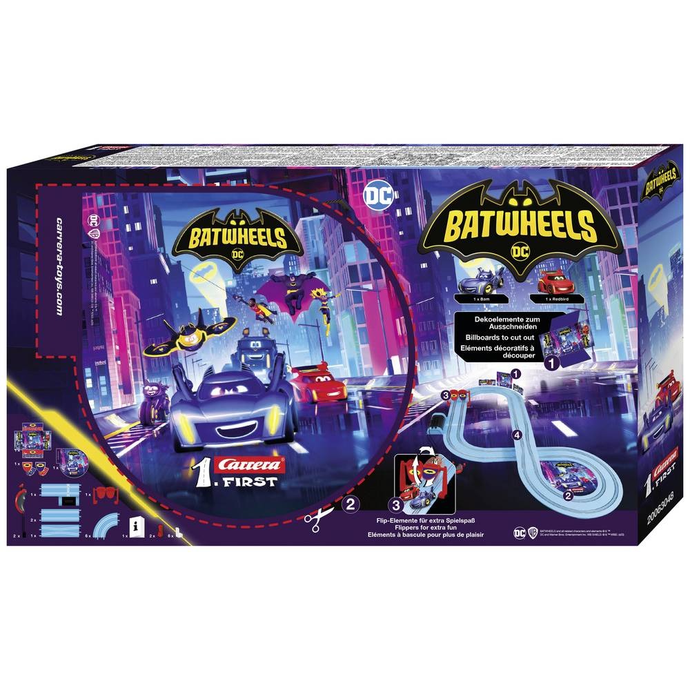 Carrera Slot car Batwheels Ready to Roll