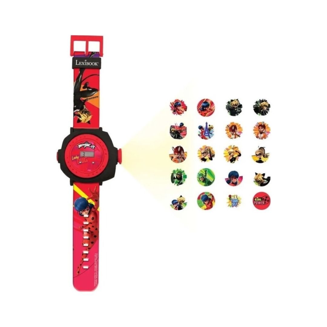 Miraculous Ladybug Digital Projection Watch
