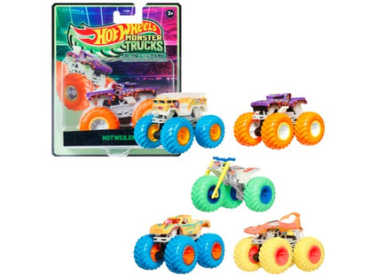Hot Wheels Monster Trucks Glow In The Dark Assorted
