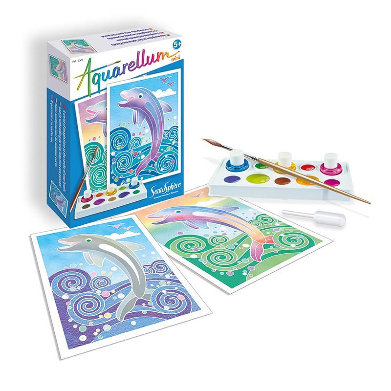 Aquarellum Mini Dolphins