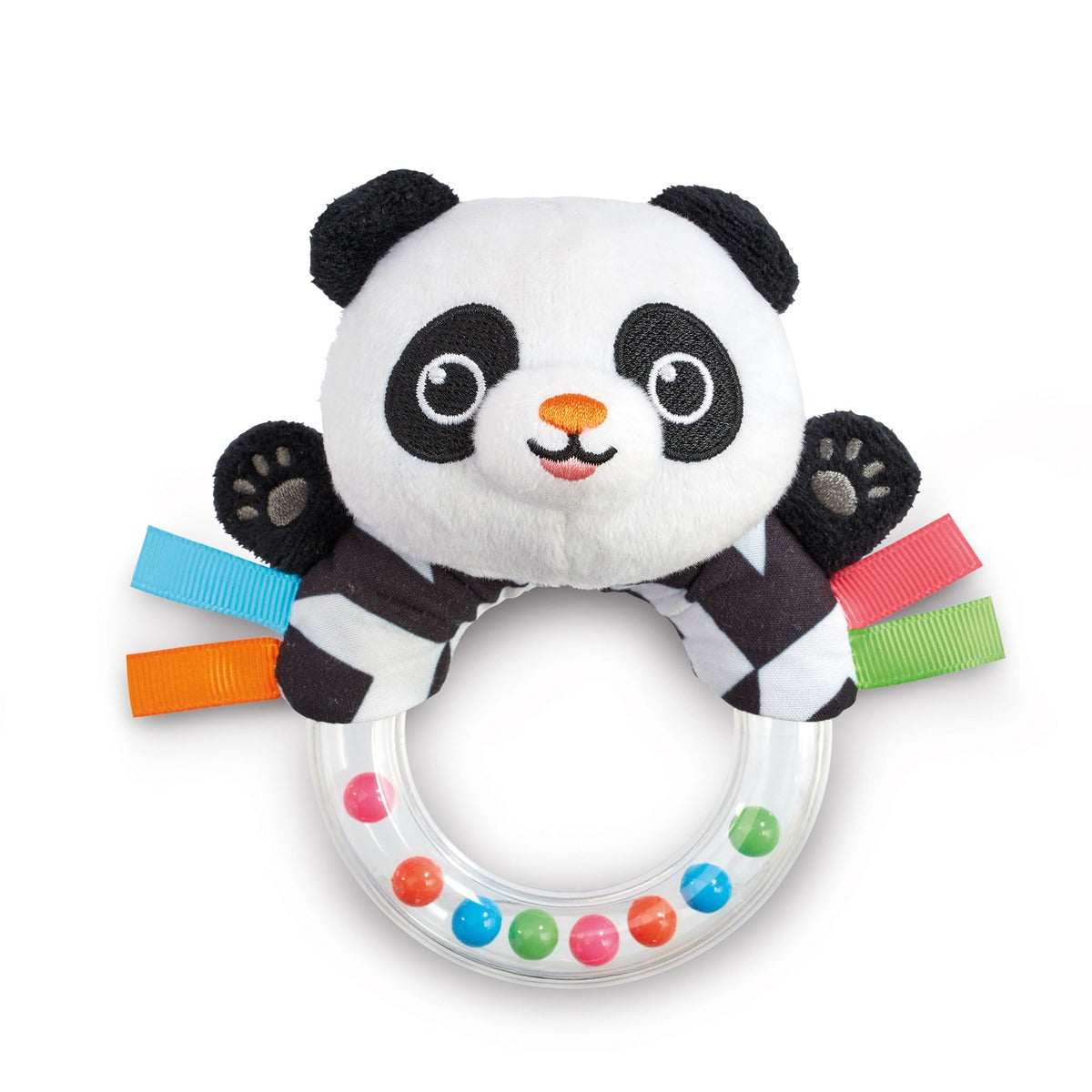 Elc Black & White Sensory Panda Rattle