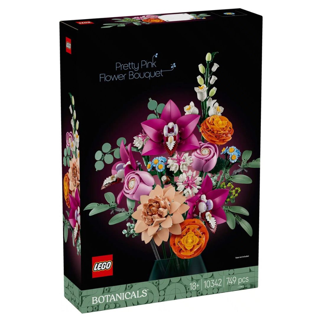 Lego The pretty bouquet of pink flowers