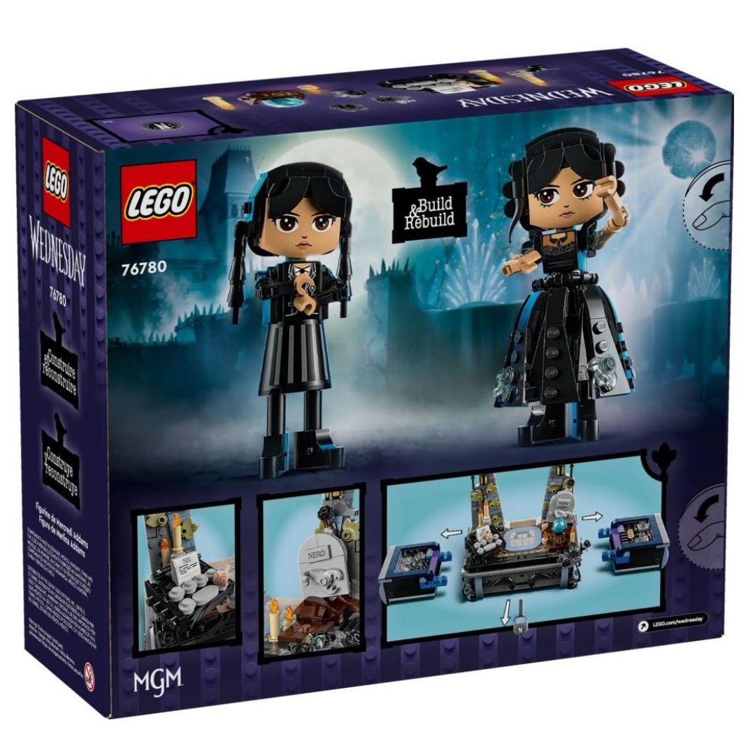 Lego Wednesday Addams Figurine