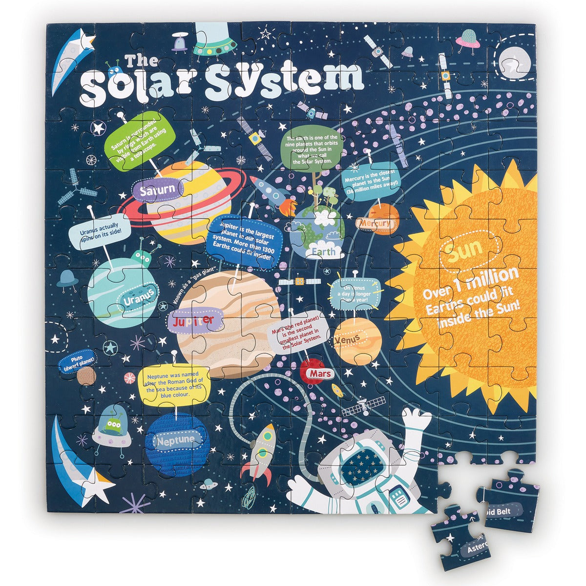 The Solar System (100 Pieces)