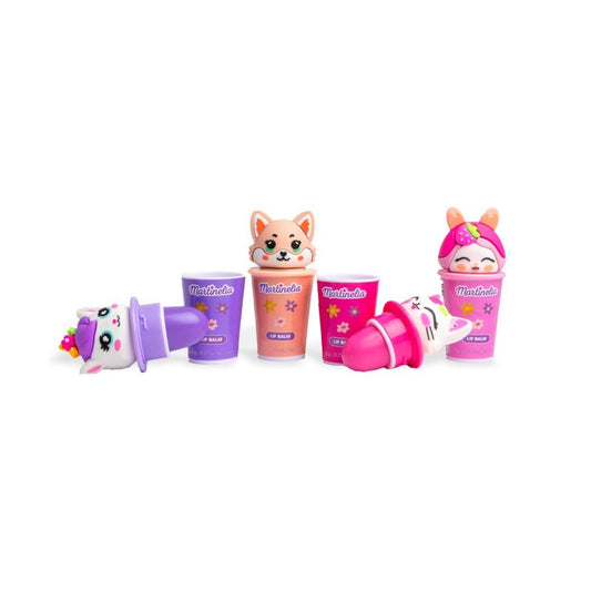 Martinelia Lip Balm Friendly Animals Assorted
