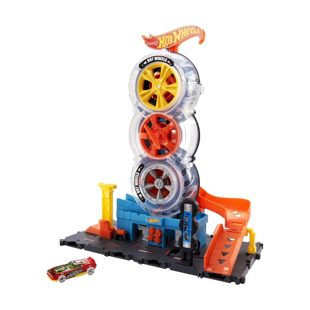City Super Twist Tire Shop Playset