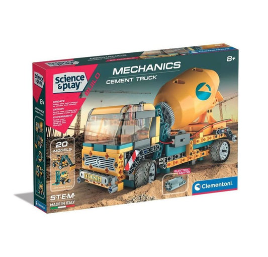 Clementoni Science & Play Mechanics Cement Truck