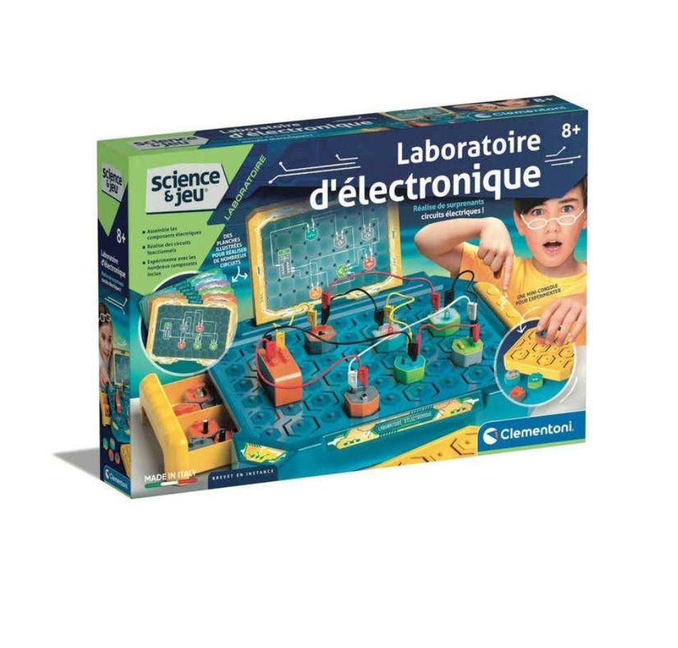 Clementoni Science & Jeu Laboratoire D'electronique