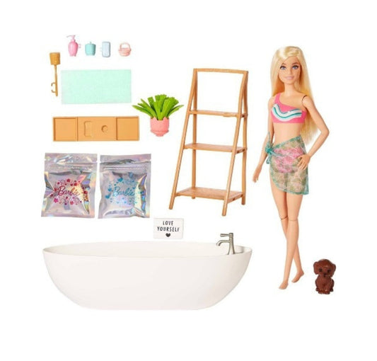 Barbie Confetti Soap Bath Playset