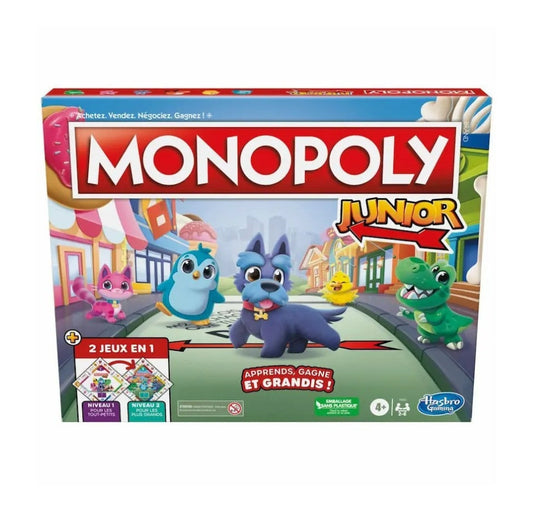 Monopoly Junior 2 In 1 Game (French)