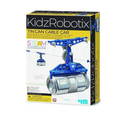 4M KidzRobotix Tin Can Cable Car