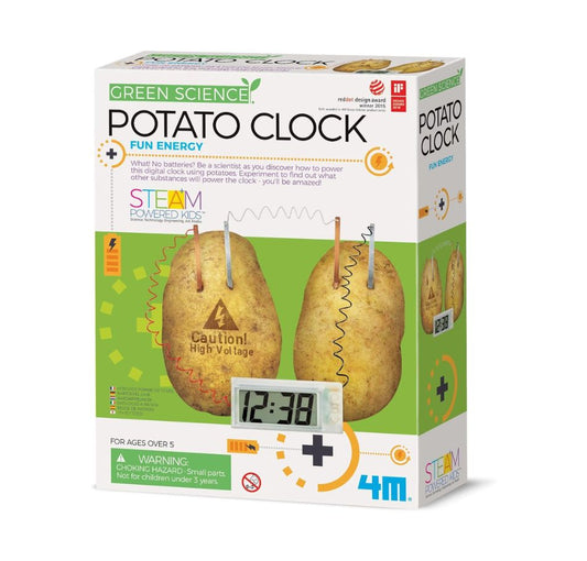 4M Green Science Potato Clock
