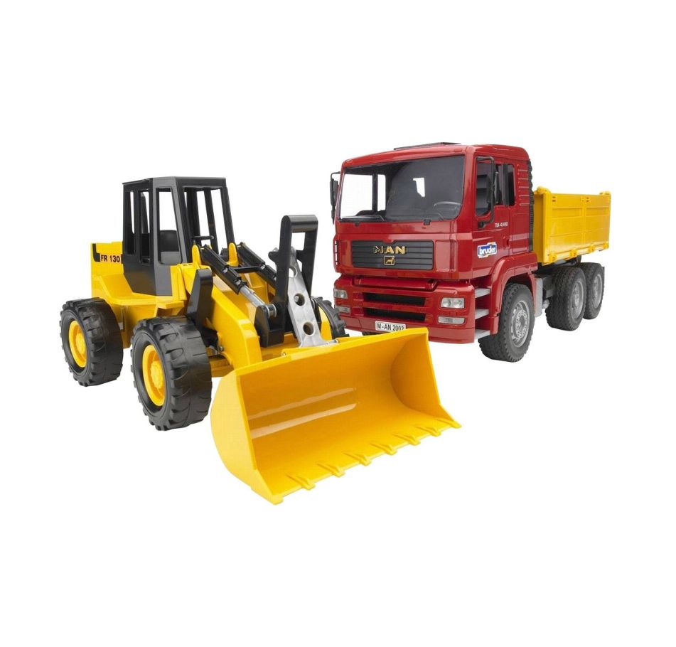 Bruder Truck And Bulldozer