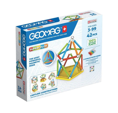 Geomag Supercolor Recycled (42 Pieces)