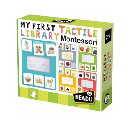 My First Tactile Library Montessori