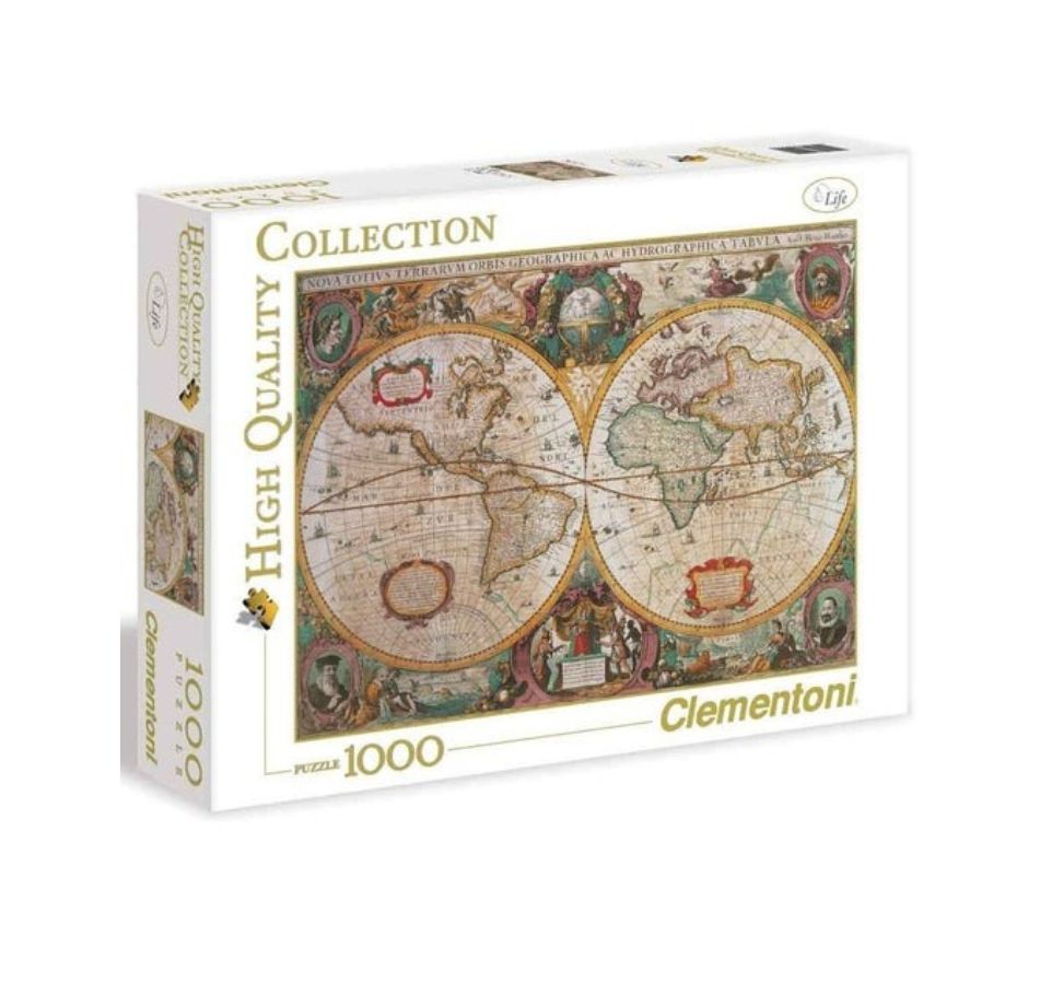 Clementoni Antica Map Puzzle (1000 Pieces)