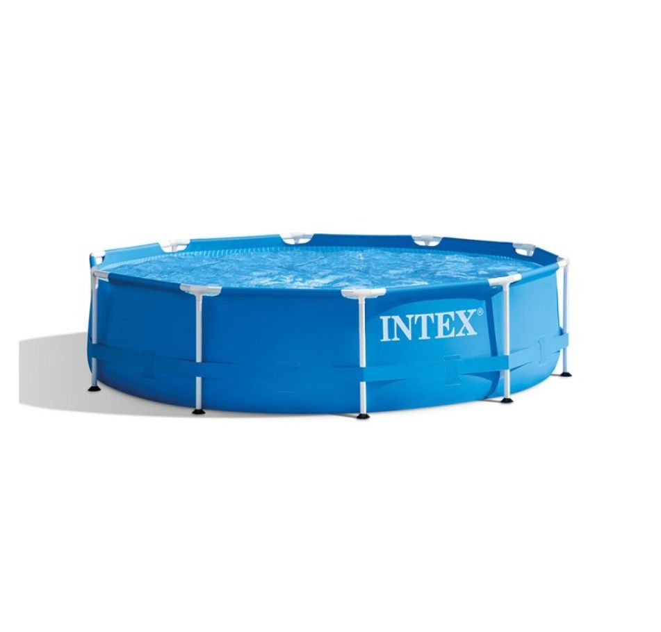 Intex Small Round Metal Frame Pool (3.05 x 0.76 M)