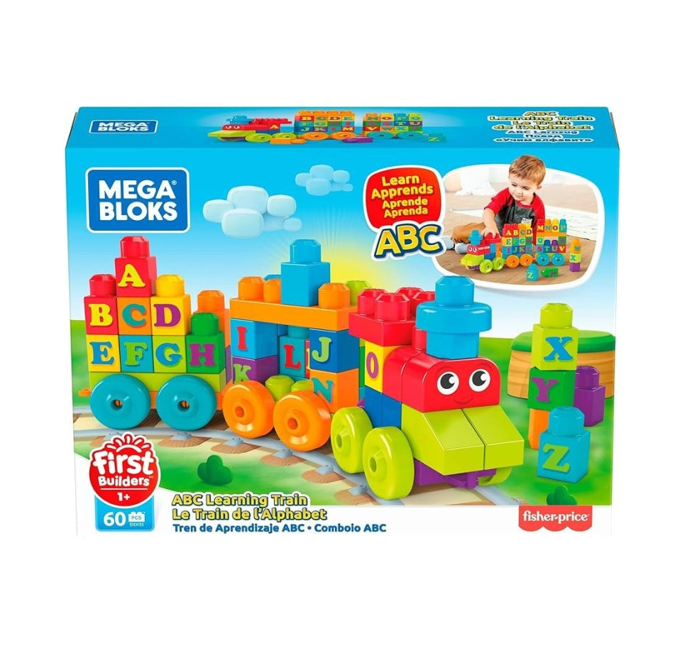 Mega Bloks Abc Learning Train