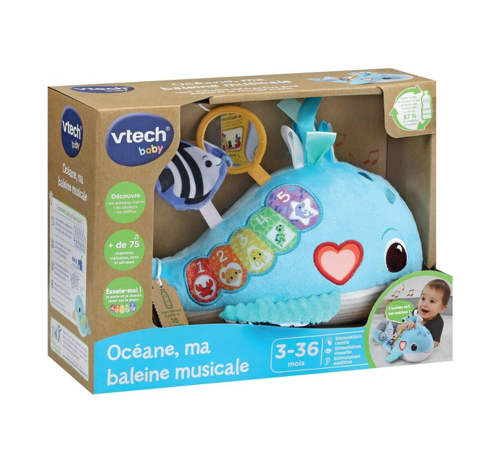 Vtech Baby Oceane Plush My Musical Whale